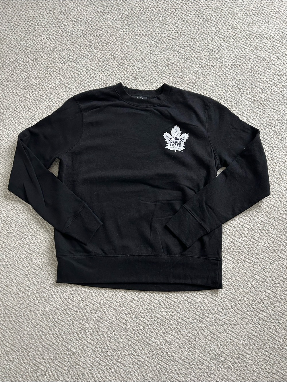 Toronto Maple Leafs Women’s Black Crewneck